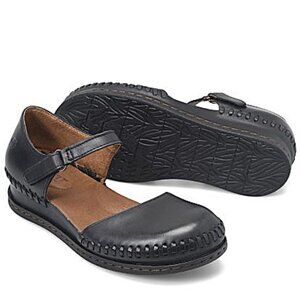 BORN Leather Ela Comfort Sandals